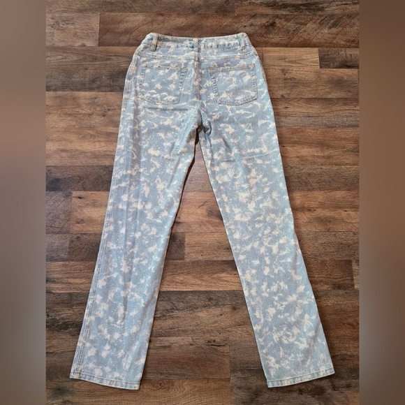 Vintage 90's Newport News Jeanology Collection Cherub Acid Wash Women's Jeans 6 - Picture 7 of 9